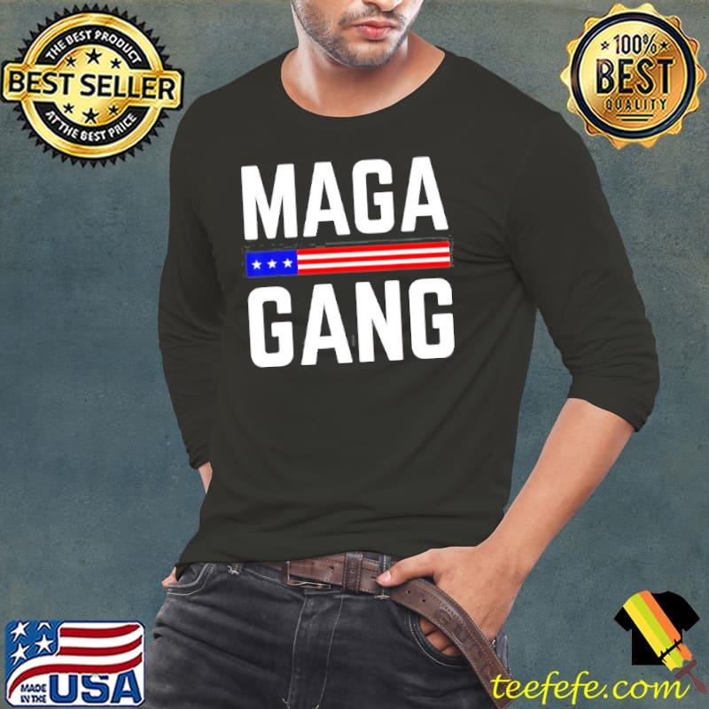 Grunge maga gang American flag ultra maga s Long Sleeve Tee Grunge maga gang American flag ultra maga s Long Sleeve Tee