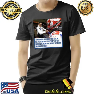 Guenther king haas team f1 formula one racing shirt