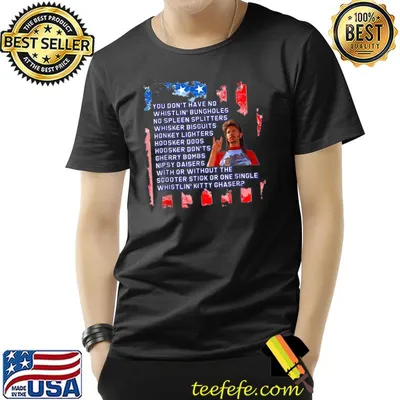 Happy 4th Of July Merica Funny Joe American Flag T-Shirt