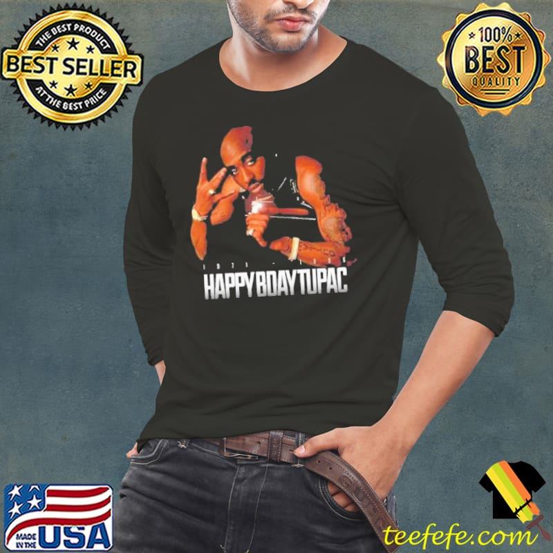 Happy bday tupac 16 06 1971 s Long Sleeve Tee Happy bday tupac 16 06 1971 s Long Sleeve Tee