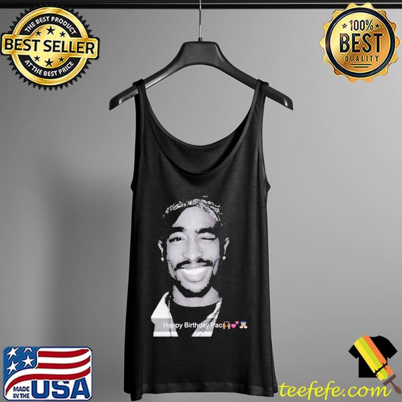 Happy birthday pac tupac rapper s Tank Top Happy birthday pac tupac rapper s Tank Top