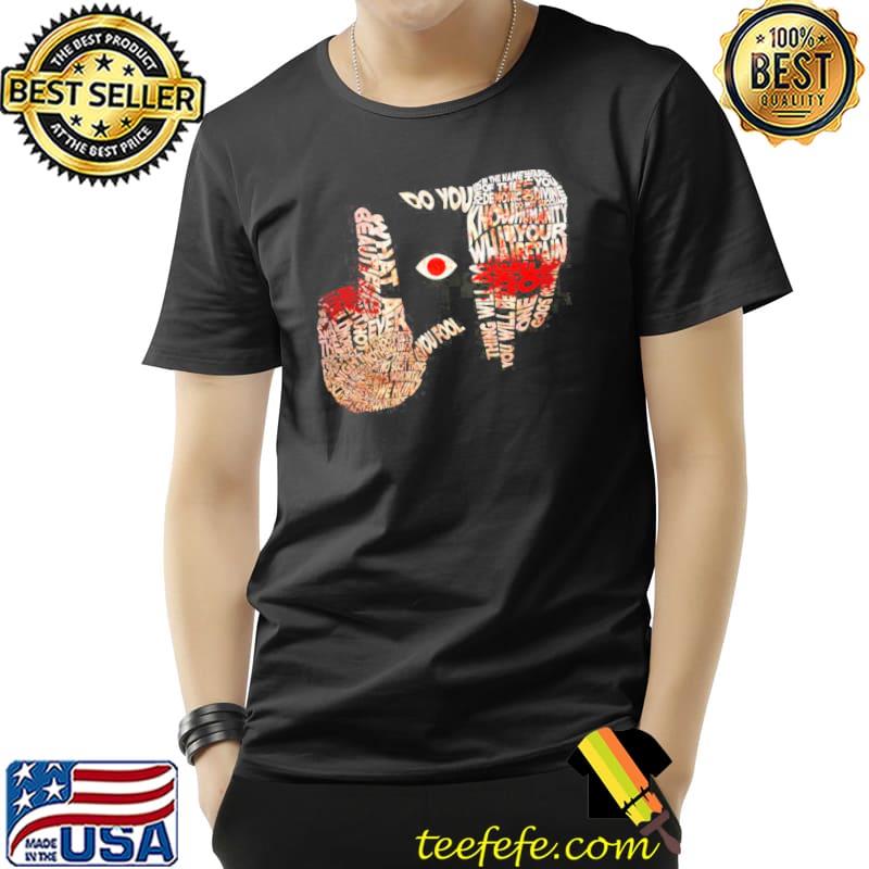 Hellsing alucard typography shirt