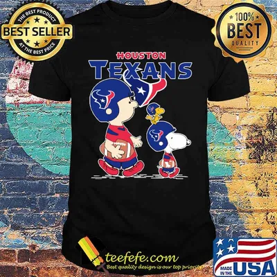 Houston texans let's play Football together Snoopy NFL shirt