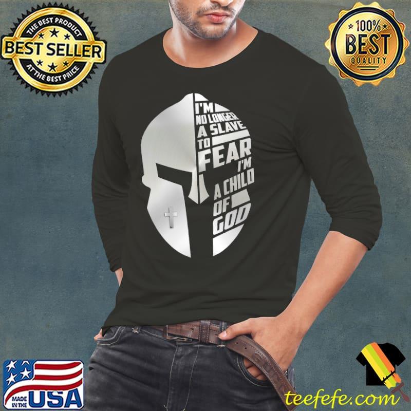 I'm No Longer A Slave To Fear Shirt Long Sleeve Tee I'm No Longer A Slave To Fear Shirt Long Sleeve Tee
