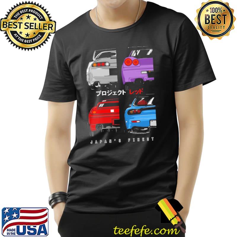 Japans finest supra r34 nsx fd3s rx7 shirt
