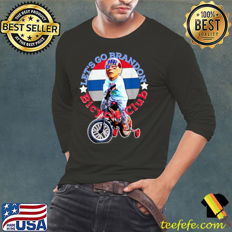 Joe Biden Bicycle Crash Bike Wreck I'm Good RIDIN With Biden T-Shirt Long Sleeve Tee Joe Biden Bicycle Crash Bike Wreck I'm Good RIDIN With Biden T-Shirt Long Sleeve Tee