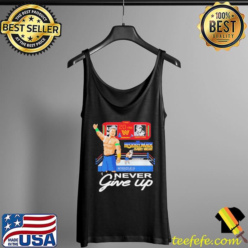 John cena 20 years never give up s Tank Top John cena 20 years never give up s Tank Top