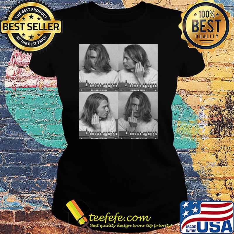 Johnny depp blow shot chicago police s Ladies tee Johnny depp blow shot chicago police s Ladies tee