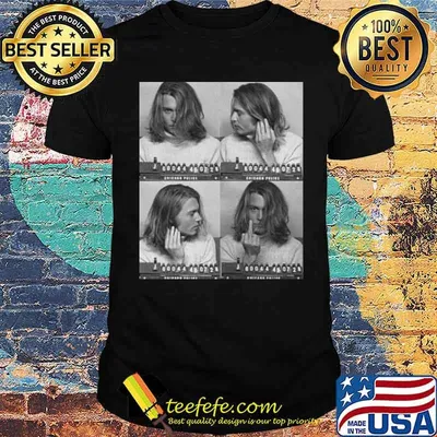 Johnny depp blow shot chicago police shirt