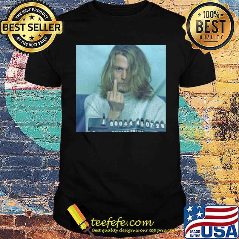 Johnny depp shot vintage shirt