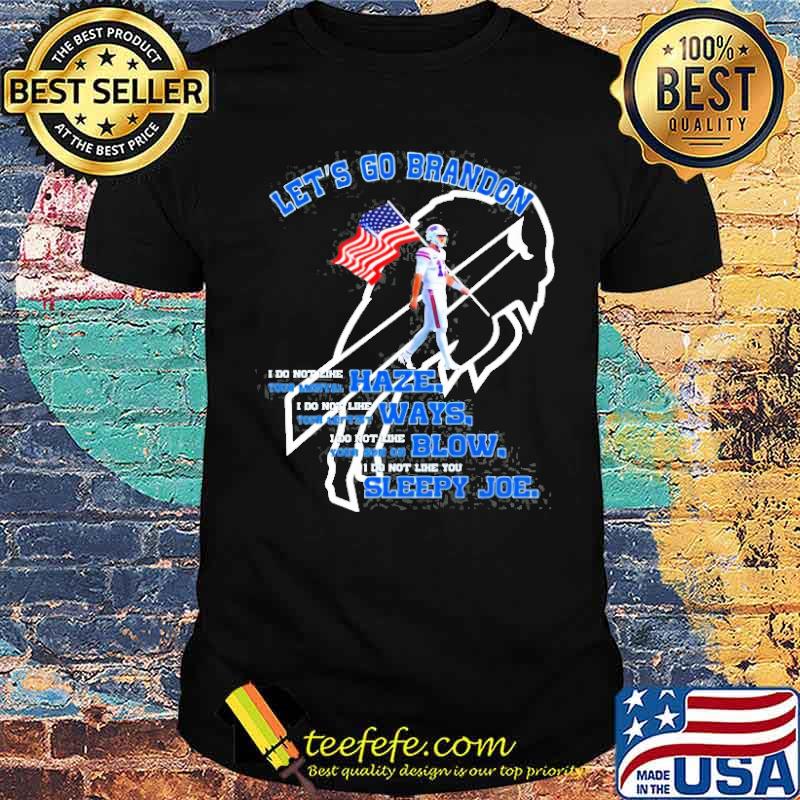 Josh allen Buffalo Bills let's go brandon shirt Josh allen Buffalo Bills let's go brandon shirt