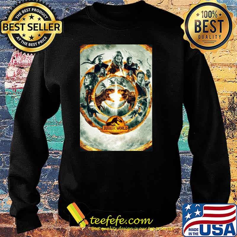 Jurassic world dominion trex art movie poster design s Sweater Jurassic world dominion trex art movie poster design s Sweater