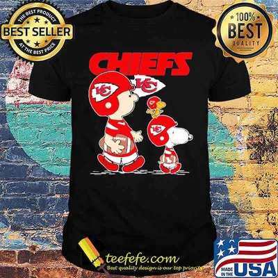 Kansas city Chiefs let's play Football together Snoopy NFL shirt