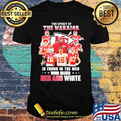 Kansas city Chiefs team the spirit of the the warrior signatures shirt