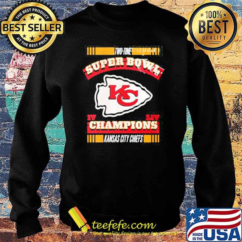 Kansas city Chiefs two time super bowl champions s Sweater Kansas city Chiefs two time super bowl champions s Sweater