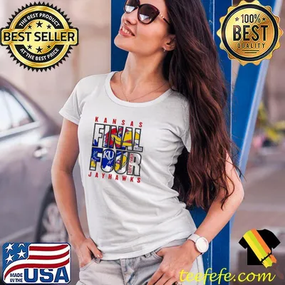 Kansas jayhawks 2022 ncaa men's basketball final four shirt