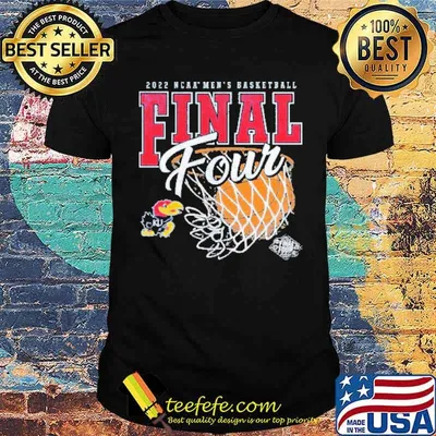 Kansas jayhawks ncaa men's basketball final four shirt