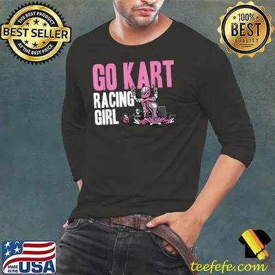 Kart Racing Girl Girl Racer T-Shirt