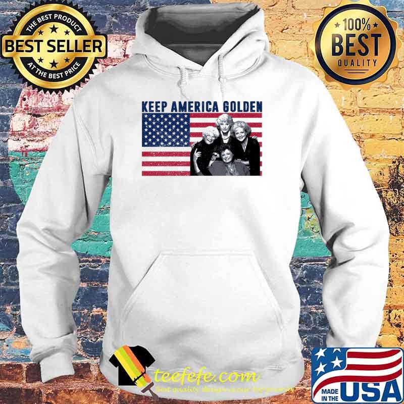 Keep America Golden Flag Shirt Hoodie Keep America Golden Flag Shirt Hoodie