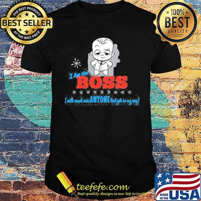 Kids dreamworks the boss baby I am the boss shirt