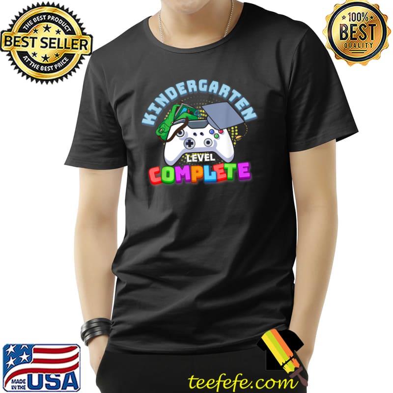 Kindergarten Level Complete Last Day Of School Graduation T-Shirt Unisex Kindergarten Level Complete Last Day Of School Graduation T-Shirt Unisex