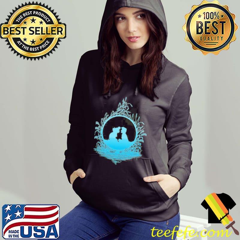 Kiss the girl the little mermaid blue art s Hoodie Kiss the girl the little mermaid blue art s Hoodie