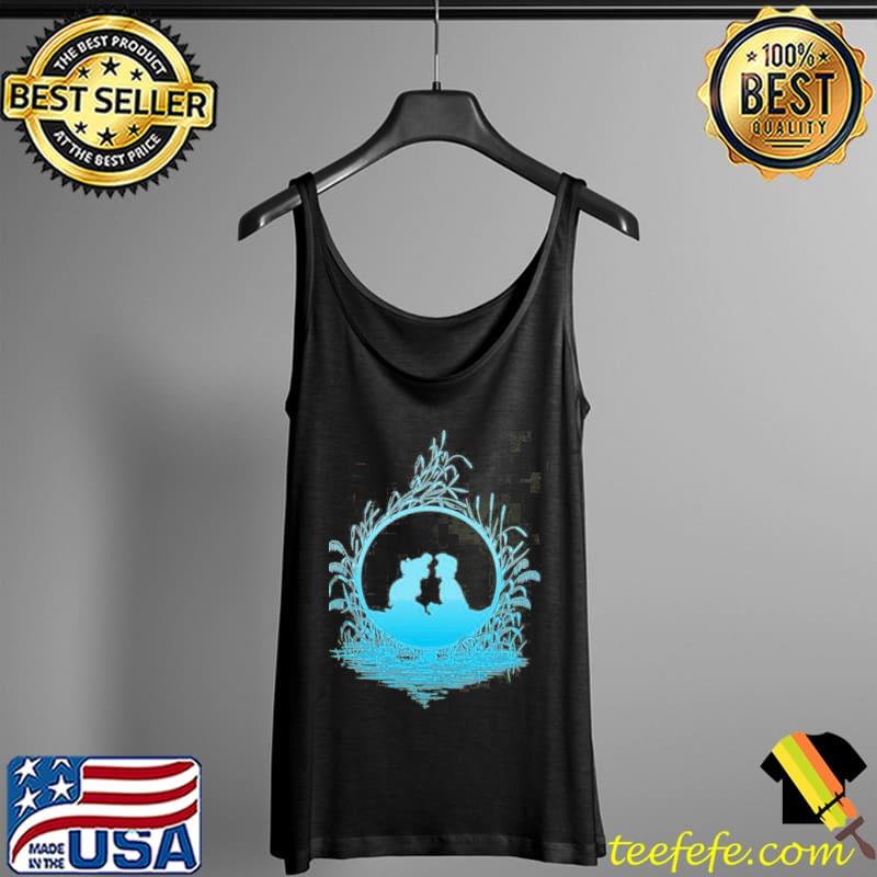 Kiss the girl the little mermaid blue art s Tank Top Kiss the girl the little mermaid blue art s Tank Top