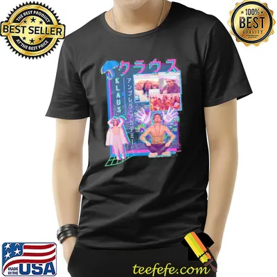 Klaus hargreeves vaporwave the umbrella academy movie shirt