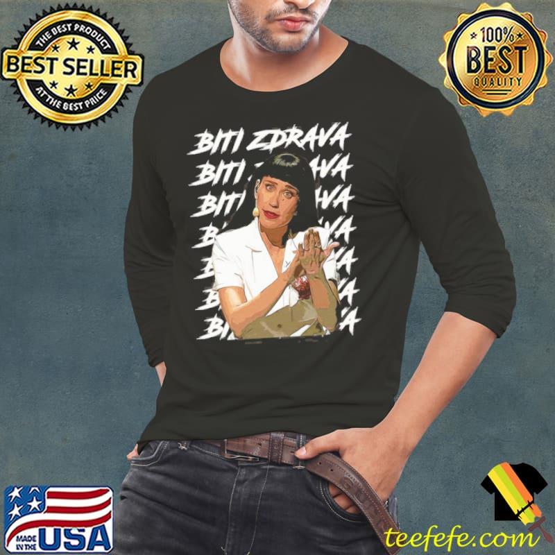 Konstrakta bitI zdrava artwork colorful design s Long Sleeve Tee Konstrakta bitI zdrava artwork colorful design s Long Sleeve Tee