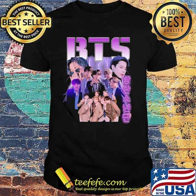 Kpop bts group aka bangtan boys vintage meet jin suga jhope shirt