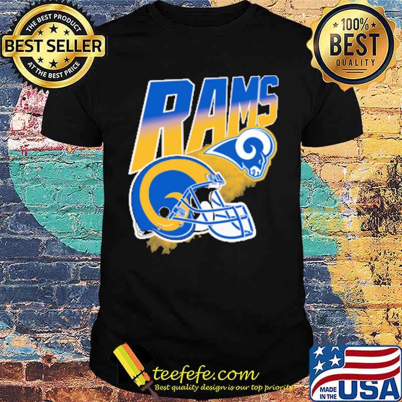 LA rams retro NFL shirt