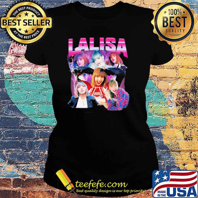 Lalisa lisa blackpink vintage style s Ladies tee Lalisa lisa blackpink vintage style s Ladies tee