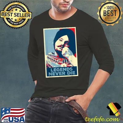 Legends Never Die Sidhu MooseWala Forever T-Shirt