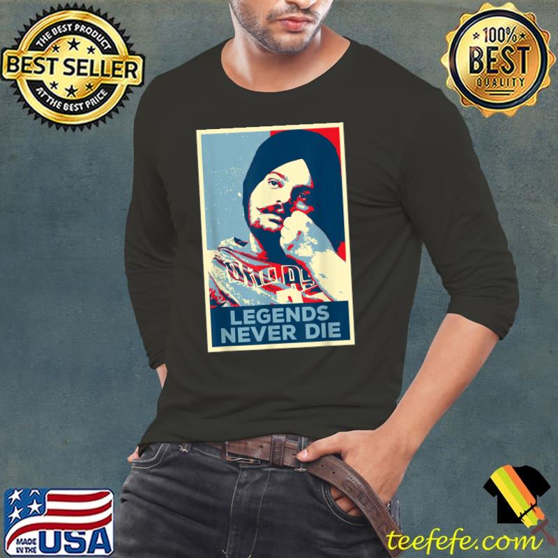 Legends Never Die Sidhu MooseWala Forever T-Shirt