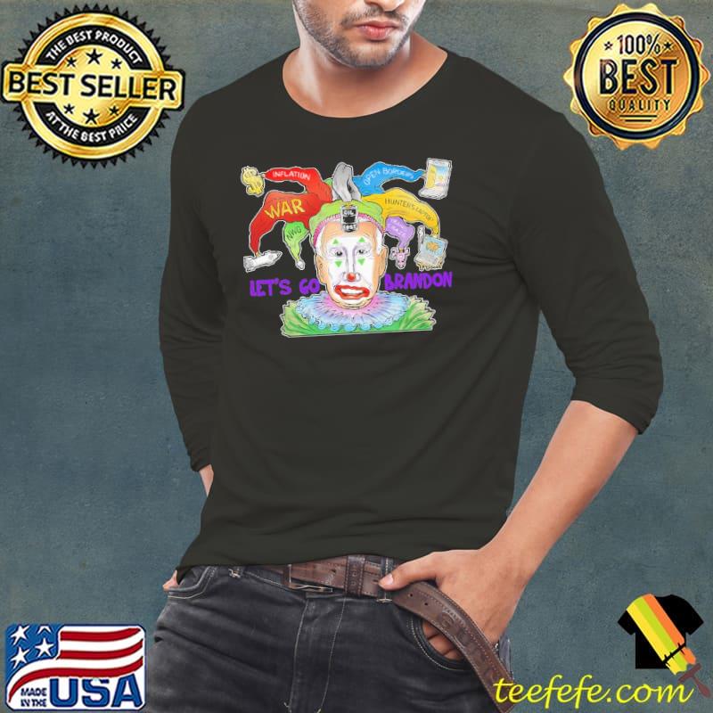 Let Go Brandon Biden Clown Shirt Long Sleeve Tee Let Go Brandon Biden Clown Shirt Long Sleeve Tee