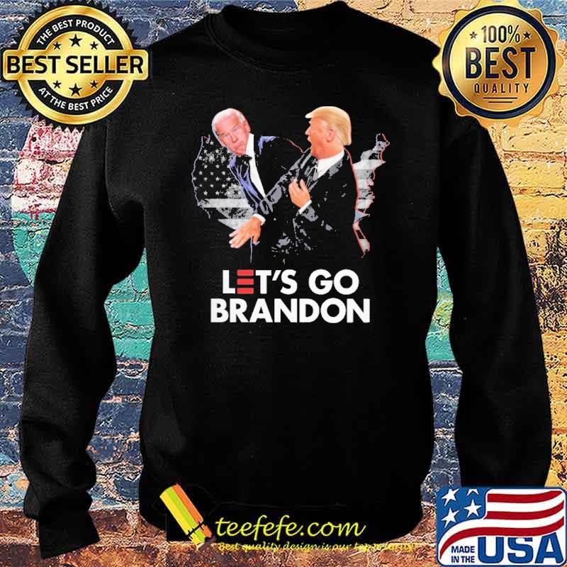 Let's Go Brandon Trump Biden Shirt Sweater Let's Go Brandon Trump Biden Shirt Sweater