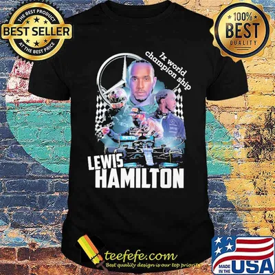 Lewis Hamilton world championship Driver Racing shirt