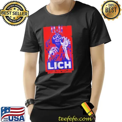 Lich dungeons dragons shirt