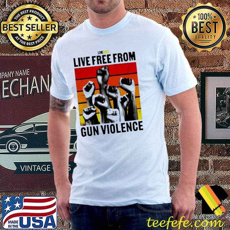 Live free end gun violence vintage s Unisex Live free end gun violence vintage s Unisex