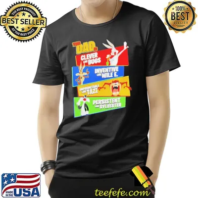 Looney tunes father's day best dad shirt