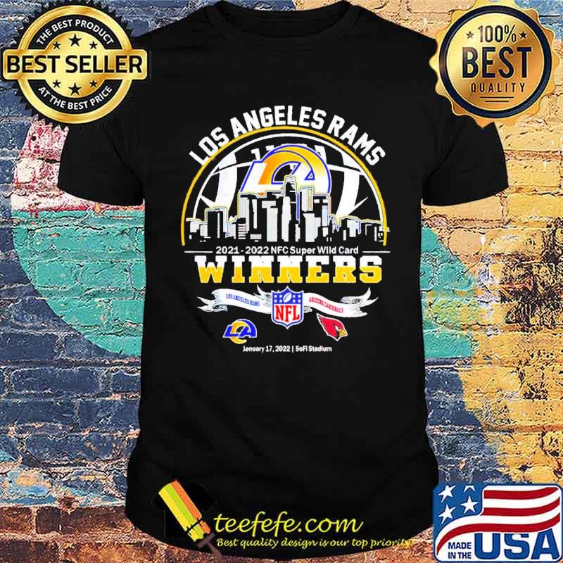 Los Angeles Rams 2021 2022 NFL Super Wild Card Winner Shirt - Trends Bedding