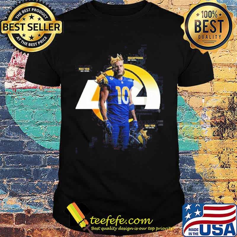 Los Angeles Rams Cooper Kupp 2022 National Football Gift Fan Shirt - Trends  Bedding