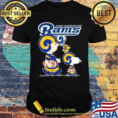 Los angeles rams let's play Football together Snoopy NFL shirt