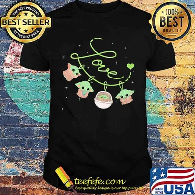 Love Baby Yoda Shirt