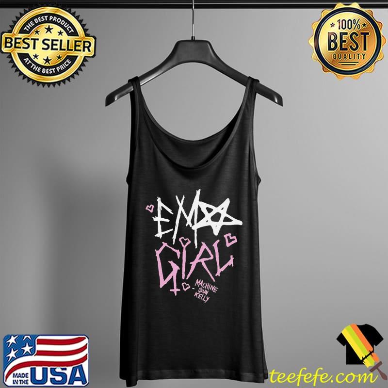 Machine Gun Kelly Emo Girl Shirt Tank Top Machine Gun Kelly Emo Girl Shirt Tank Top