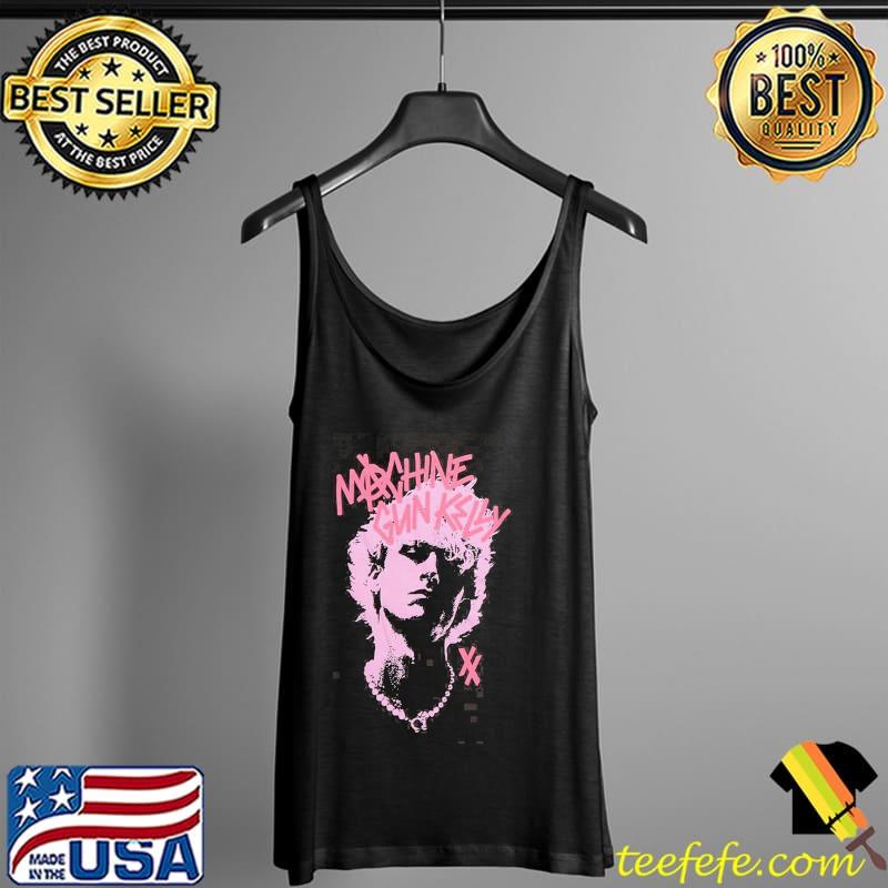 Machine Gun Kelly Pink Portrait Shirt Tank Top Machine Gun Kelly Pink Portrait Shirt Tank Top