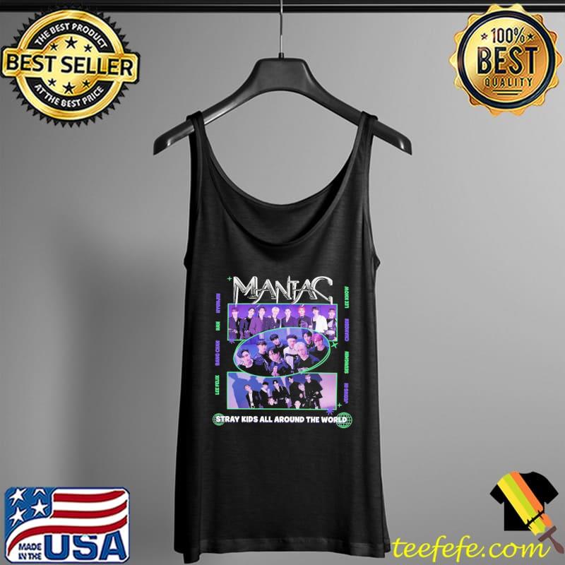 Maniac stray kids all around the world s Tank Top Maniac stray kids all around the world s Tank Top