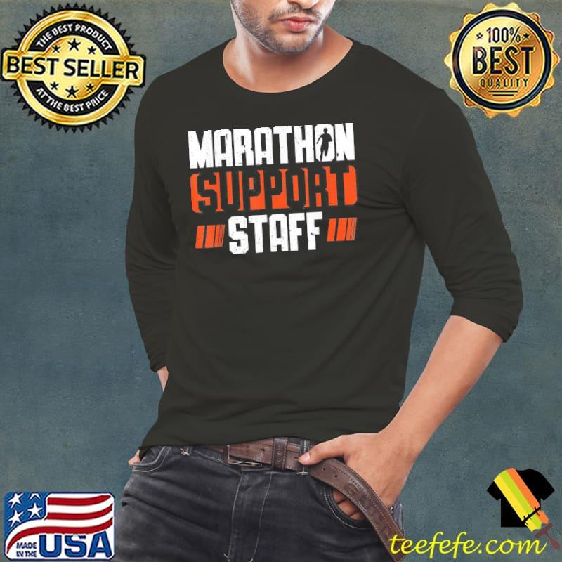 Marathon support staff runner marathon s Long Sleeve Tee Marathon support staff runner marathon s Long Sleeve Tee