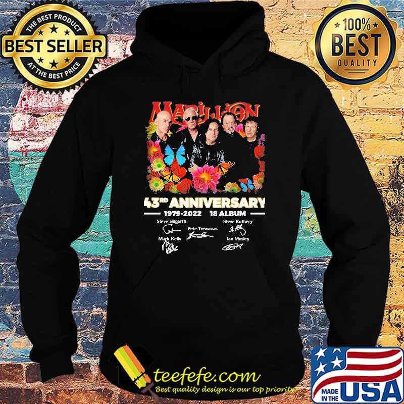 Marillion 43rd anniversary signatures s Hoodie Marillion 43rd anniversary signatures s Hoodie