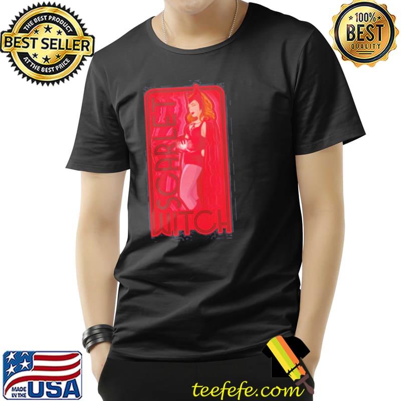 Marvel wandavision scarlet witch super hero shirt Marvel wandavision scarlet witch super hero shirt
